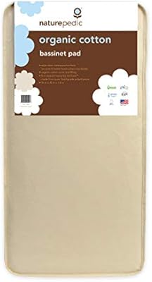 naturepedic oval bassinet mattress