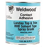 Dap Weldwood Contact Adhesive - Landau Top and Trim HHR Solvent Type Spray Grade 1 Gallon
