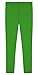 Popular Girls Leggings Ankle Length Comfortable Leggings for Girls. Cotton Footless Tights Soft Breathability Green 10