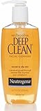 Neutrogena Deep Clean Facial Cleanser 6 7 fl oz 200 ml