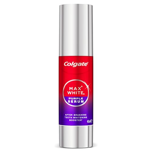 Max White Sérum Morado 40ml, Blanqueador Dental Instantáneo sin Flúor, Blanquea Instantáneamente, Fórmula de Doble Acción para Corrección del Color y Resultados Blanqueadores Duraderos