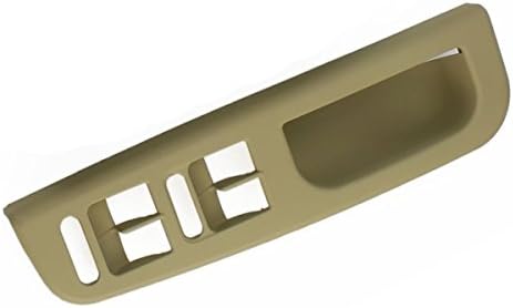 LOOYUAN Master Window Switch Control Panel Trim Bezel for VW Golf MK4 3B1867171E … (Beige)
