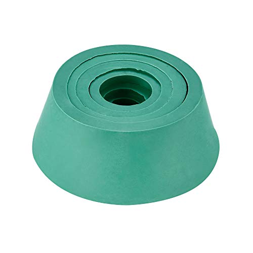 Bluecell Silicone Set of 9 Different Sizes Buchner Funnel Flask Tapered Collar Adapter for Filtration