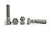Chenango Supply Stainless 3/8-16 X 1-1/2inches Hex Head Bolts (3/4inches to 5inches Length in Listing), 304 Stainless Steel, 25 Pieces (3/8-16 X 1-1/2