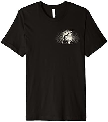 Mens Welder Vintage Casual Proud Mig Tig Arc Welding T-shirt Large Black