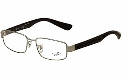 Ray-Ban Eyeglasses RX6318 2502 Gunmetal 54 17 145: Amazon