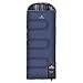 TETON Sports Celsius Junior Kids Sleeping Bag; Perfect for Camping, Traveling, and Sleepovers; Start Their Camping Experience Off Right; Sleeping Bag; Blue/Stripe Liner, Left Zip primary