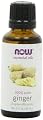NOW Foods Ginger Oil, 1 ounce (Pack of 4)