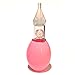 BoogiePully Baby Nasal Aspirator. Cleanable & Reusable. Anti-Back Flow Valve System Never Blows Mucus Back Into Your Baby's Nose with Continuous Squeezing. (Pink)