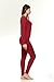 Thermajane Long Johns Thermal Underwear for Women Fleece Lined Base Layer Pajama Set Cold Weather (Small, Red)