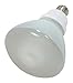 Satco S7241 23-Watt Medium Base R40 Reflector, 2700K, 120V, Equivalent to 85-Watt Incandescent Lamp with Energy Star Rated