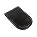Black Leather Magnetic Money Clip