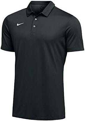 black nike polo shirt