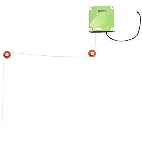 Kerbl 70547 Automatische Hühnertür Set inklusive Schiebetüre, Hühnerklappe Geflügelklappe Geflügelstallklappe Tür 220 x 330mm