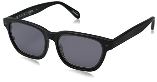 Raen Men's Lyon Rectangular Sunglasses, Matte Black, 52 mm