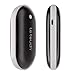 Letouch Rechargeable Hand Warmer 5200mAh Power Bank, Portable USB Electric Hand Warmers Double-Sided Heating Mobile External Battery Charger Best Gift in Winter for Women,Man (5200mAh Black)