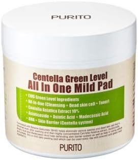 PURITO ピューリート一 セントラグリーンレベルオールインワン温和なパッドCentella Green Level All In One Mild Pad 70pads 韓国コスメ [並行輸入品]