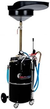 Wolflube Air Operated Oil Suction & Drainer for Exhausted Oil 22 Gallons