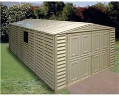 Oslo 10FT x 21FT DURAMAX PLASTIC PVC GARAGE WITH STEEL FRAME (3.22m x 6.38m)