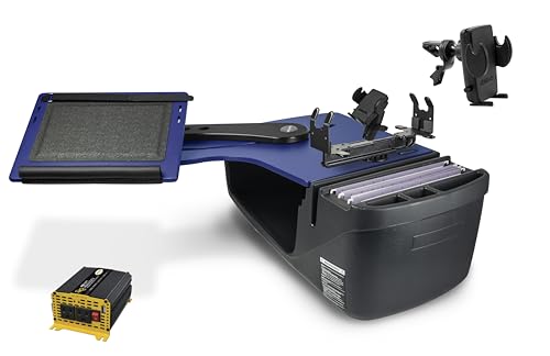 AutoExec Reach Desk Back Seat for Your Vehicle Workstation and Mobile Office, B…