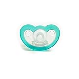 JollyPop Pacifiers PREEMIE Size FOR PREMATURE OR SMALL FULL TERM BABY'S Teal Natural Scent, 2 Count