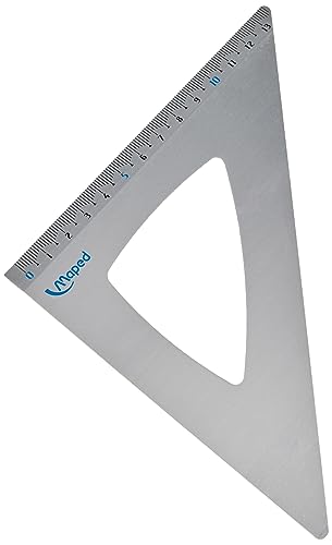 Maped 120421 Zeichendreieck 45 Grad aus Aluminium