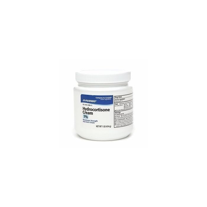 Perrigo Hydrocortisone Cream 1% Maximum Strength Anti-Itch Cream, 1 lb