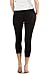 Fishers Finery Ecofabric Capri Legging; Casual Lounge Legging (Black, M)