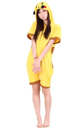 Tonwhar Summer Cartoon Animal One Piece Pajamas Cosplay Costume Adult Sleepwear