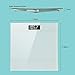 RIVIO 440 lb High Capacity Digital Body Weight Bathroom Scale with Large LCD Backlight Display, Step-On Technology High Precision Measurements, 6mm Tempered Glass White