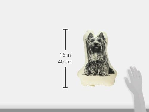 Amazon Com Areaware Fauna Pillow Yorkshire Terrier Home Kitchen