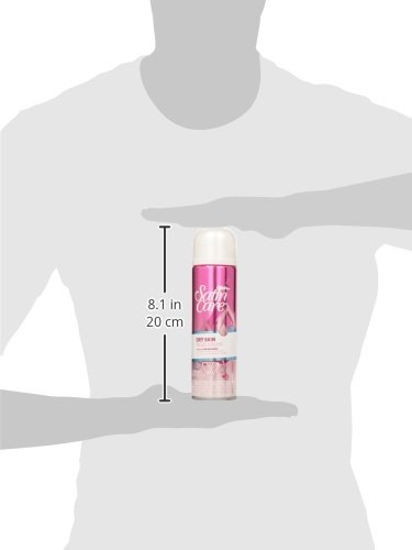 GILLETTE SATIN CARE DRY SKIN SHAVING GEL, 7 OZ