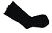 Women's Dress Crew Socks - 8 Pack - Solid Black Lightweight, Soft Mid-Calf Short Trouser Sock - by PEDS