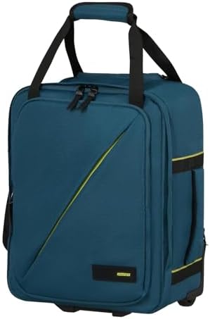 Take2Cabin - Borsa da cabina Ryanair/Wizz Air/Vueling 40 x 30 x 20 cm, 24,5 L, 1,50 kg, Zaino con ruote, Bagaglio a mano, Zaino aereo MS Underseat, Blu (Harbor Blue)