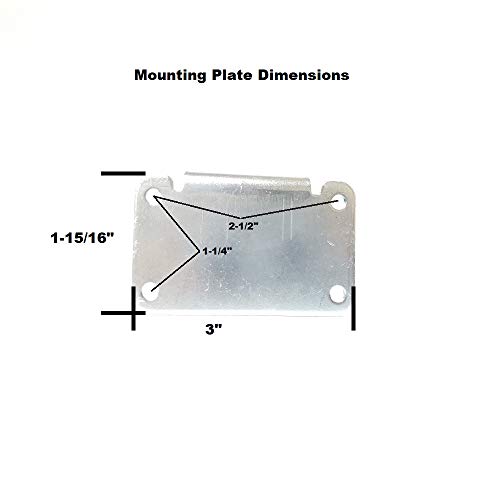 Bed Claw Unibody Adjustable Height Bed Frame Slat Center Support Leg, U.S.A. (Single)