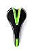 Prontezza Cycles Mountain Bike Seat With Green Frog Light | Comfortable Mountain Bike Saddle | Great For Sport Road Cycling and MTB Riding | Black and Greenthumb 4