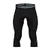Sanabul Essential 3/4 Compression Spats Jiu-Jitsu Tights No Gi BJJ Mens Leggings - BLACK, X-Large