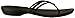 crocs Women's Isabella W Flip Flop, Black/Black, 8 M US
