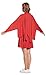 Disguise Women's Owlette Classic Adult Costume, Red, M (8-10)