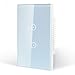 Smart Wifi Light Switches, Touch Wall Switch Panel, Replace 2 Switches in 1 Gang Wall Box, Combination Switch Compatible with Alexa, Smartphone App Control