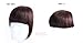 Lady Clip-on False Bang Neat Fringe Hairpiece Hair Extensions Headwear Pp01 (black)