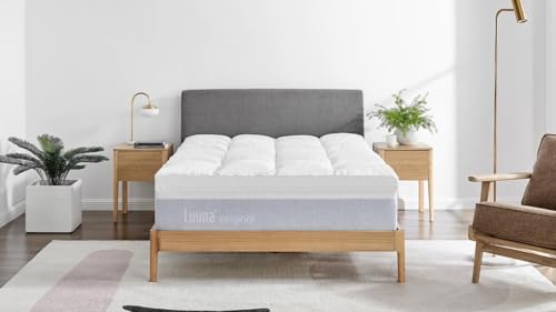 Pillow Top King Luuna Essential Microfibra, Down Alternative Ultra Soft, Capa Hipoalergênica, Lavável