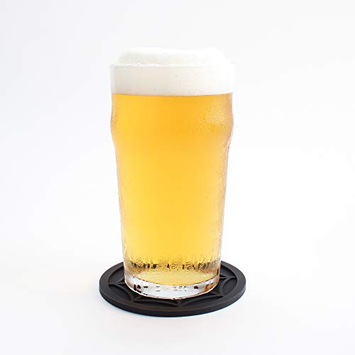 Silicone Coasters For Drinks 6 Pack Unique Design Spider Drink