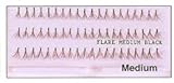 Red Cherry Flare Short Individual Lashes, Black (Pack of 6)
