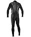 O'Neill Men's Heat 4/3mm Back Zip Full Wetsuit, Black, X-Large Tall