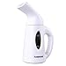AROVA Clothes Handheld Steamer 140ML Portable Garment Steamer, 2 Min Heat-up Premium Fabric Steam Cleaner, Safe, Lightweight and Perfect Clothing Steamer for Travel Home (White-1)