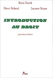 Image de Introduction Au Droit (French Edition)