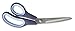 Mundial 9.5-Inch Cushion Soft Professional Dressmaker Shears - with Comfortable Blue Handle and Micro-Serrated Bottom Blade for Effortless Dressmaking and Precision Cuts