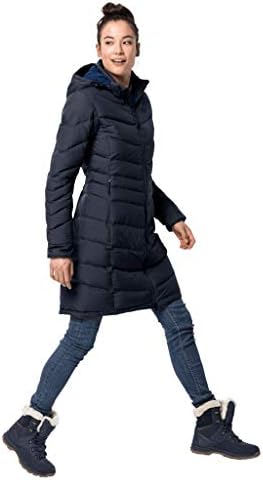 selenium coat midnight blue