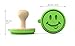 Silicandy Cookie Stamp Molds - 4-Pc Set - Great for Activities with Kids - Themes are Get Well Soon / Royal Princess / Social Media Tween / Spread the Love - Silicone Kit for Homemade Cookies [Green]